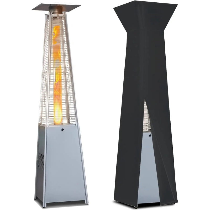Lausaint Home 48000 BTU Pyramid Propane Standing Patio